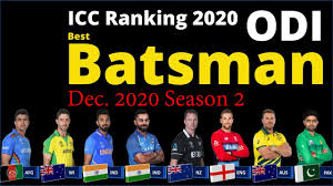 Bumrah second in bowlers list. Best Batsman In Odi By Icc Ranking 2020 Icc Odi Batsman Ranking 2020 2019 2020 Iccodibatsman Youtube