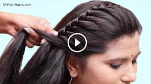 These hairstyles can be accomplished in just a few minutes. Easy Pretty Side Braid Hairstyles For Girls Kurti Blouse