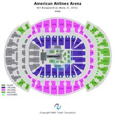 American Airlines Arena Seat Chart American Airlines Area