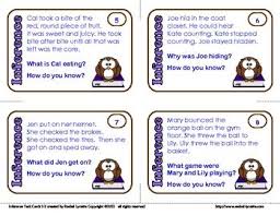 Model to the class how to use clues to make inferences. Inference Task Cards 24 Short Story Cards For Grades 1 2 Inference Task Cards Reading Classroom School Reading