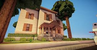 I hope you enjoy and if you do please. Small Suburban House Minecraft Suburban House Cool Minecraft Houses Small Suburban House