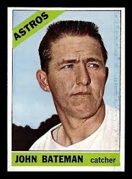 John Bateman 1966 Topps #86 Houston Astros VG (ST)