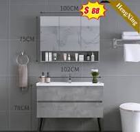 Bathroom Vanity Cabinet Modern Home Furniture Decoration with Metal Leg