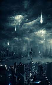 Vip Exclusive Tutorial Alien Invasion Scene Creation In Photoshop Psd Vault Fantasy Landscape Futuristic City Photoshop Tutorial Landscape