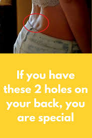 If You Have These 2 Holes On Your Back You Are Special Do You Have They Are Called Venus Holes These Are Small Circles Whic Back Dimples Dimples Venus Holes