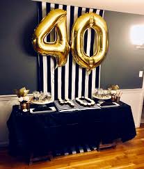 Simple Birthday Themes For Men Pin By Vdc On Celebrations 40th Birthday Party Decorations 40th Birthday Parties Mens Birthday Party