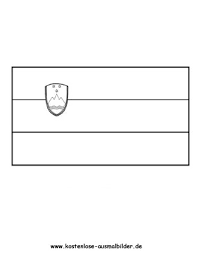 Ausmalbild Fahne Flagge Slowenien Slowenien Fahnen Ausmalen
