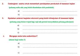 Borang Soal Selidik Geografi Pt3 2022 Contoh Tingkatan 3