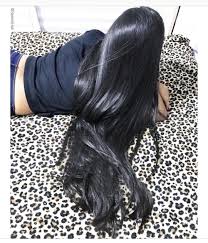 Jet Black Long Straight Hair Sleek And Beautiful Long Hair Styles Hair Styles Long Hair Women