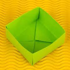 Süße schachtel falten anleitung » 3 schnelle schritte. Origami Schachtel Falten Geschenkbox Mit Deckel Basteln Anleitung