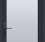 Exterior Aluminum Door: EAL-SWS-W1 - Swing Single INICIO Doors