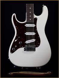 Tom Anderson Classic S Left Handed In Arctic White At The Guitar Sanctuary Mckinney Texas Guitar Mckinney Texas Left Handed