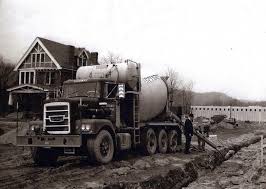 Image result for Brockway Light Blue 1950 Truck