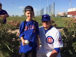 He homered in the wild card for any cubs fans wanting a hype video with highlights, you'll surely enjoy this one. World Series Incredible Story Behind Kyle Schwarber S Green Wristband People Com