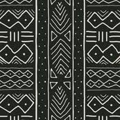 Black And White African Print Png Colorful Fabrics Digitally Printed By Spoonflower Mudcloth In Bone On Black Printing On Fabric African Mud Cloth Fabric Patterns