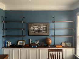 Pipe and fittings are fully degreased and covered with several made with ½ black iron industrial pipe. Black Iron Pipe Shelves Happiness You And Me