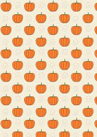 Free Printable Pumpkin Pattern Paper Just Draw Faces In Some Of The Pumpkins And Make Jack O Lanter Cute Fall Wallpaper Pumpkin Wallpaper Fall Wallpaper