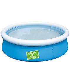 Bestway My First Fast Set Pool Qvc Com Bestway Pool Liners Easy Set Pools