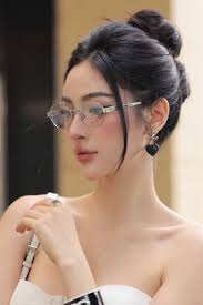 Gọng kính nữ YSL* 850k http://LienFashion.vn KÍNH MẮT CÓ SẴN, NHẬN THA