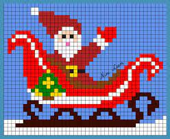 theme noel flores em ponto cruz de natal papai coloriage voiture ferrari