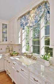 Nice thing, if you get a lot of sun in your kitchen, woven wood shades are durable and can hold their shape over time. 46 Ideas Kitchen Window Curtains With Blinds Valances Kitchen Window Treatments Kitchen Remodel Design Curtains With Blinds