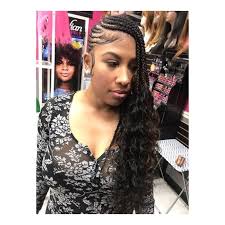 Not for the bride, for the wedding attendees and the bridesmaids, these hairstyles offer the variations of updos as well. 77 Inspirationen Fur Die Frisur Um Den Limonaden Braid Trend Zu Rocken Bilitili Com Box Braids Hairstyles For Black Women Braids With Curls Lemonade Braids Hairstyles