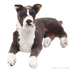 Adora interagire in famiglia e con i bambini e non ha un'eccessiva perdita di pelo. Acquista Dorimytrader Pop Animale Realistica Boxer Cane Peluche Giocattolo Grande Farcito Cani Di Simulazione Bambola Regalo I Bambini 31inch Dy61895 80 Centimetri A 44 61 Dal Dorimytrader Dhgate Com