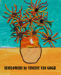 Van gogh sunflowers for kids. Wikki Stix Mixed Media Art For Kids Van Gogh S Sunflowers Wikki Stix
