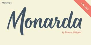 Monotype corsiva™ is a trademark of the monotype corporation which may be registered in. Monarda Font Download Font Typeface Typography Typeface Lettering How To Memorize Things