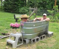 Wood Fired Hot Tub In A Day Coole Ideen Outdoor Wanne