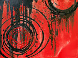 Abstract Black And Red Paintings Pin By Tracey Eldridge On Tracey B Red Abstract Art Abstract Black Art Painting