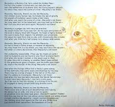 Love Your Macavity Poster And T S Elliot S Delightful Poem Description From Teepee12 Com I Searched For This On Bing Com Images Cat Poems Pet Poems Cats