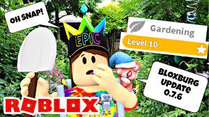 I Maxed Out My Gardening Skill In One Day Roblox Bloxburg Update 0 7 6 Youtube