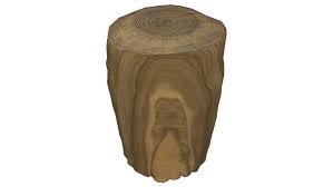 Teak Log Side Table 3d Warehouse Log Side Table Side Table Teak