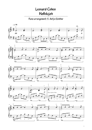 Cohen published his first book of poetry in montreal in 1956 and his first novel in 1963. Leonard Cohen Hallelujah Piano Solo With Fingering Mit Fingersatz Sheet Music For Piano Solo Musescore Com