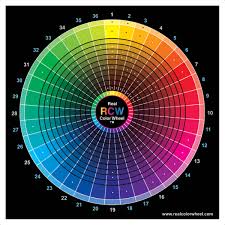 Advanced Color Wheel In 2019 Color Blending Color Theory