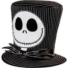 Jack Skellington Top Hat Jack Skellington Costume Halloween Hats Jack Skellington