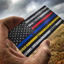 The red stripes have been replaced with yellow stripes to symbolize happiness, positivity, clarity, energy, optimism, enlightenment, remembrance, and intellect. if the american flag was going to. American Flag With Thin Red Blue Yellow Stripe Available Online Www Lstarsigns Com Lonestararmy Lonestarsign Custom Decals Red Blue Yellow American Flag