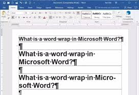 If you've been looking for a specific word that describes that strange thrill after meet. What Is A Word Wrap In Microsoft Word Quora