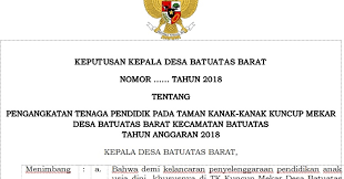 Check spelling or type a new query. Sk Guru Tk Paud Desa Dari Kepala Desa Download Pola Format Terbaru Munaz Bagus