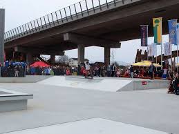 A very big skatepark under a bridge where i found a lot of funny obstacles and i landed. Concrete Skatepark Lenzburg Lugano Lausanne Vidy Vertical Technik Ag For Bikeparks