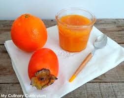 My Culinary Curriculum Confiture Kakis Oranges Au Cook Expert Ou Pas Orange And Kaki Jam Confiture De Kaki Cuisson Des Aliments Confiture