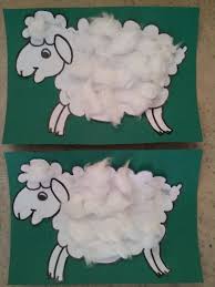 Je hebt alleen maar een potlood, een marker stift en een. Schaap Met Watten Beplakken Thema Dieren Schapen