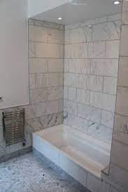 Tiling shower wall surface with vertical 12×24. 12x24 Tile Layout Shower Wall Novocom Top