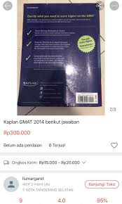 Hidup bisa sekeras ini ternyata. Gmat Soal Latihan Beserta Jawaban Buku Alat Tulis Buku Di Carousell