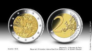 Wertvolle euro munzen erkennen und lukrativ verkaufen. Bundesfinanzministerium 2 Euro Gedenkmunze 30 Jahre Mauerfall