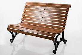 Gartenbank Holz Metall X250 Vorne Abgerundet 122 215 87 Cm Holzbank Sitzbank Gartenmobel Gartenbank Holz Holzbank Wohnzimmertisch Holz
