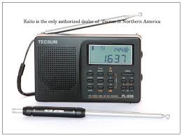 Tecsun Pl 606 Digital Pll Portable Am Fm Shortwave Radio With Dsp Black Carscampus Shortwave Radio Portable Radio Radio