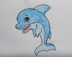 Draw cartoon people in 4 easy steps lets you learn how to draw some fun charac. How To Draw A Cute Cartoon Dolphin Draw So Cute