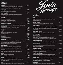 Our buildings can be used for many purposes. Joe S Garage Menu Menu For Joe S Garage Upper Riccarton Christchurch